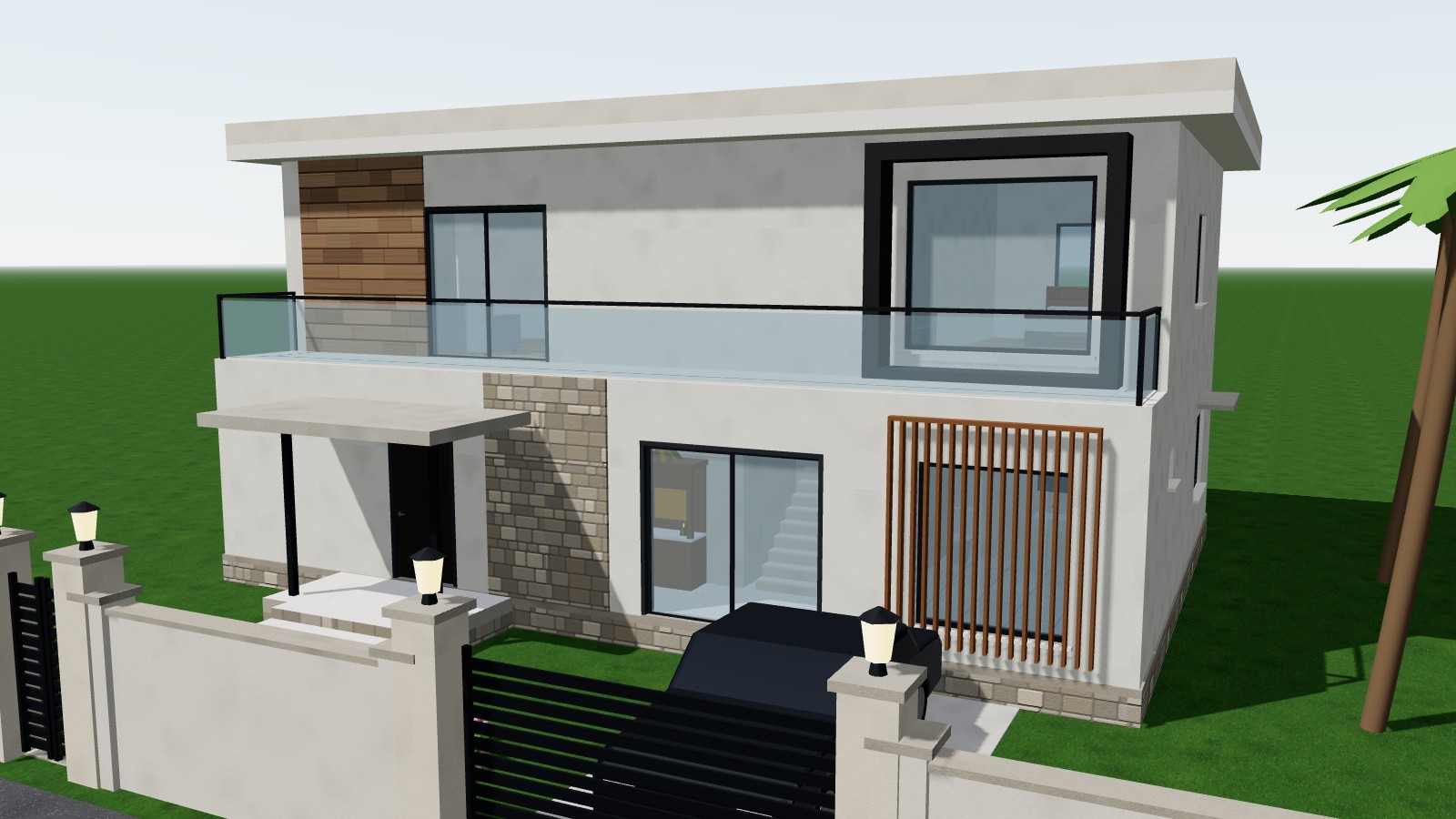 Modern villa design